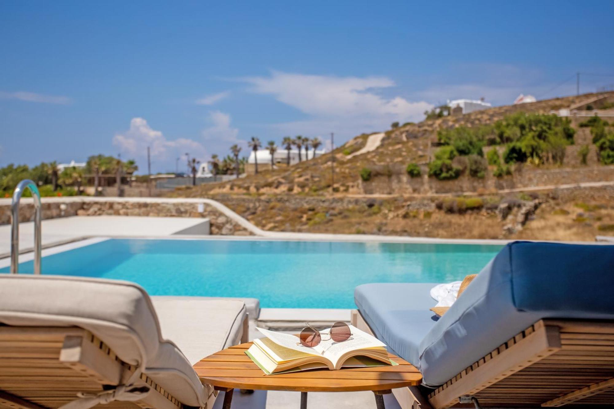 Aqua Breeze Seaview Pool Suites Mykonos Mykonos Town Eksteriør billede