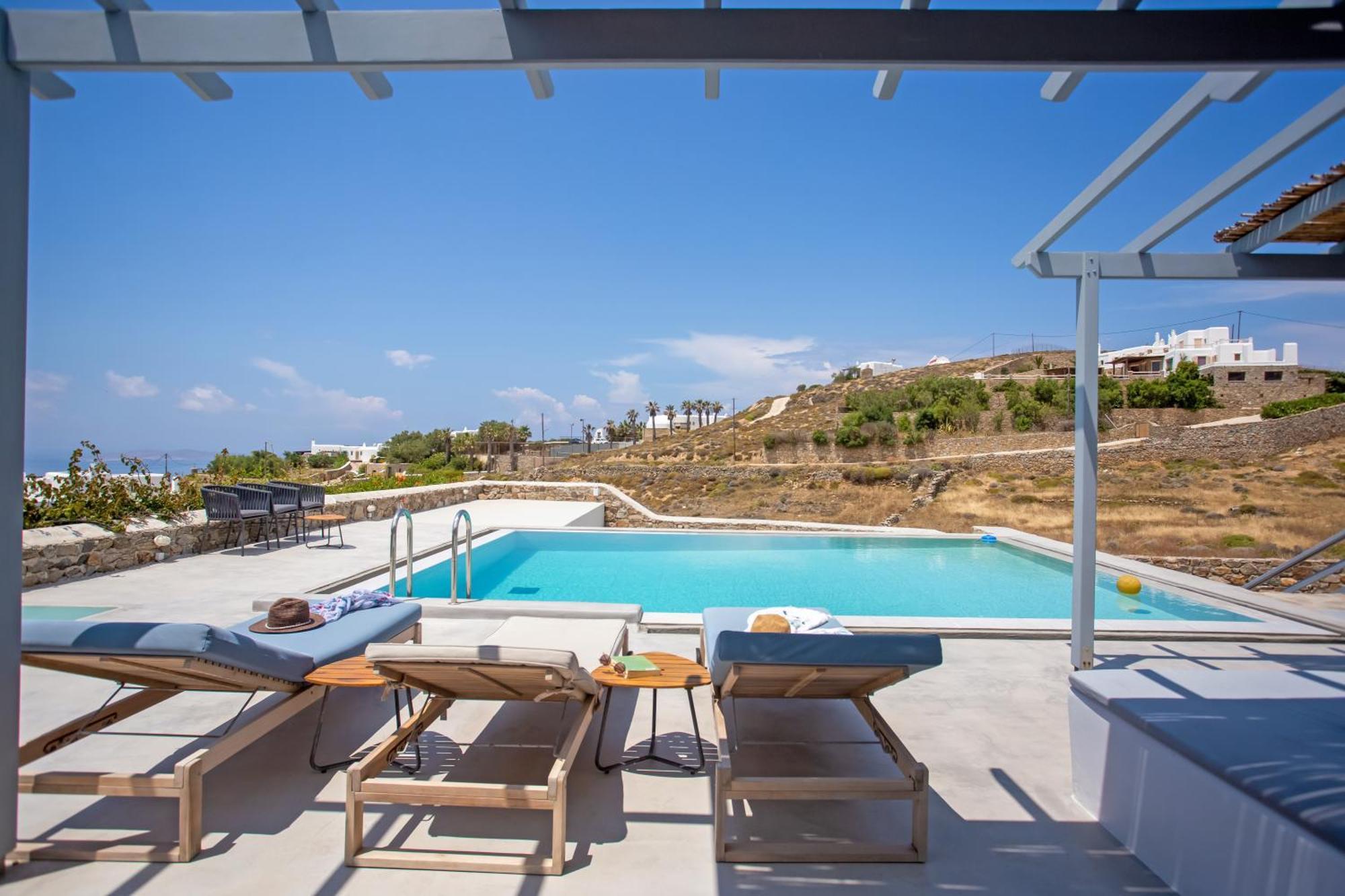 Aqua Breeze Seaview Pool Suites Mykonos Mykonos Town Eksteriør billede