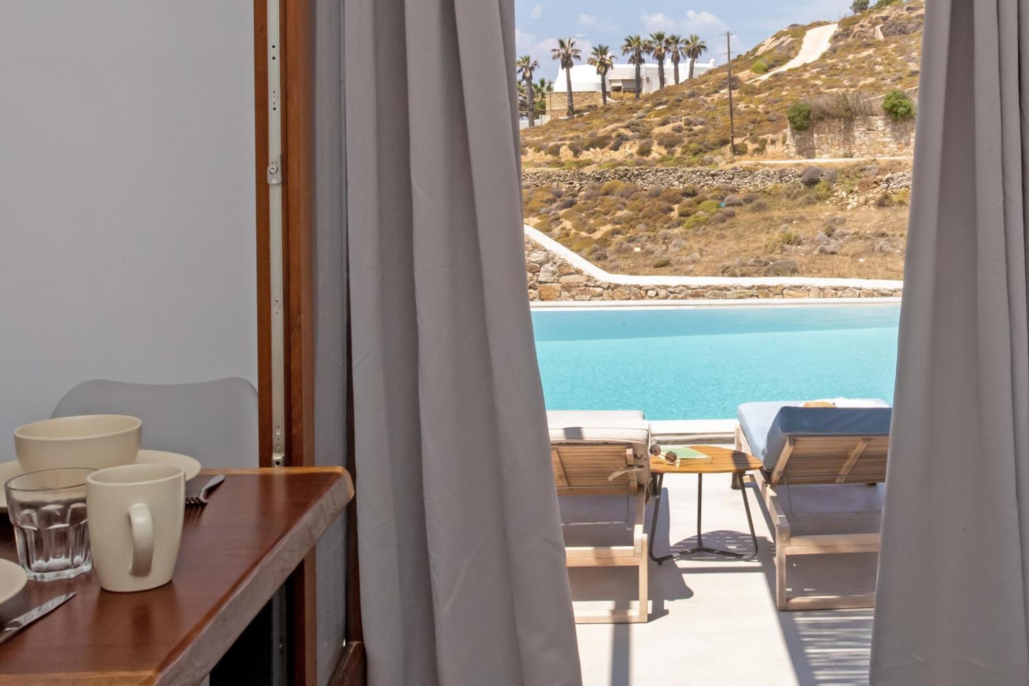Aqua Breeze Seaview Pool Suites Mykonos Mykonos Town Eksteriør billede