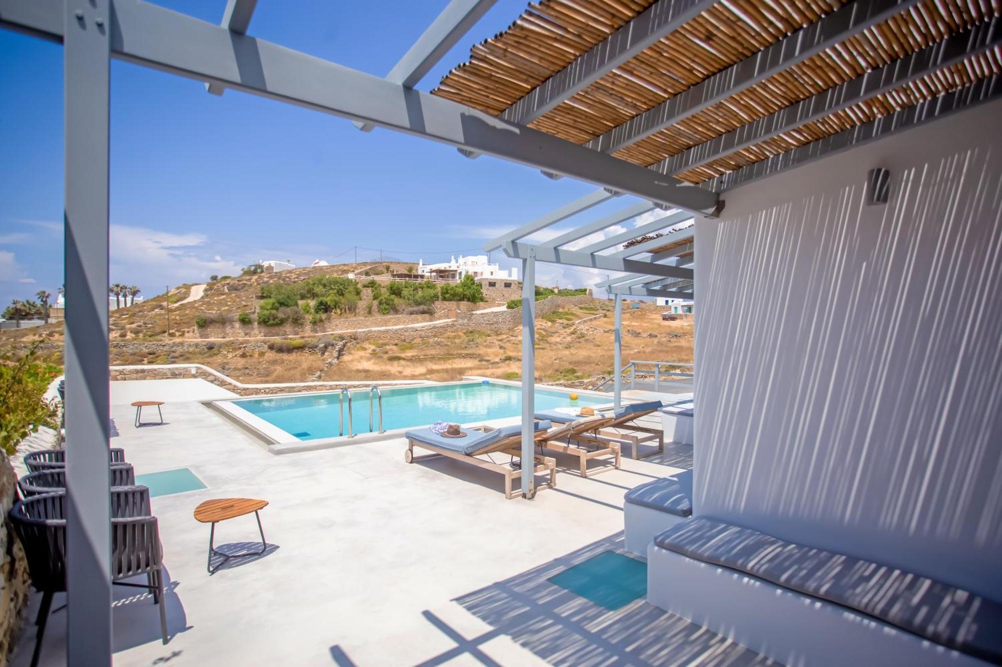 Aqua Breeze Seaview Pool Suites Mykonos Mykonos Town Eksteriør billede