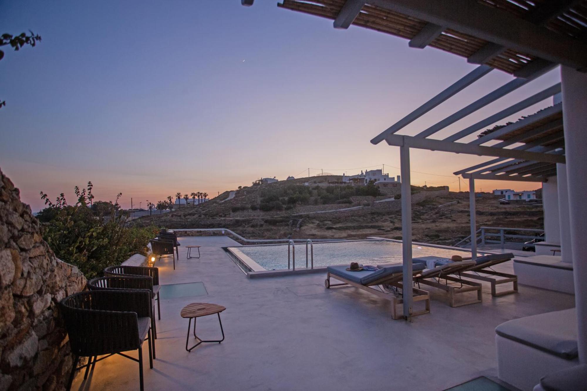 Aqua Breeze Seaview Pool Suites Mykonos Mykonos Town Eksteriør billede